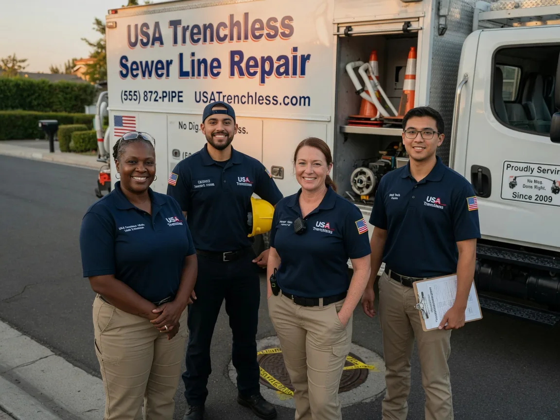 Sewer Line Repair company in Pocasset, OK